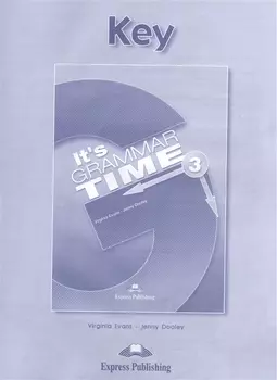It's Grammar Time 3. Key