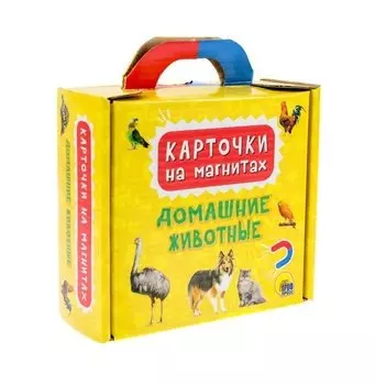 Карточки на магнитах. Домашние животные