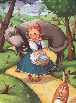 Красная Шапочка. Читаем и собираем сказку