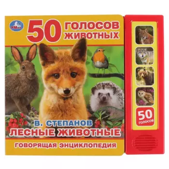 Лесные животные. 50 голосов животных