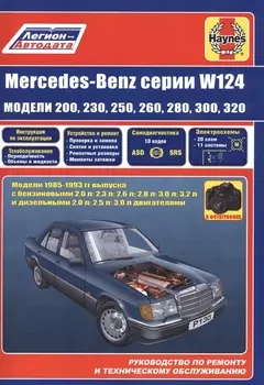 Mercedes-Benz серии W124 модели 200 230 260 280 300 320… 1985-1993 гг. вып. (м)