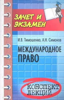 Международное право: конспект лекций