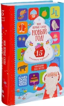 Мои первые слова. Новый год! 15 книжек-кубиков