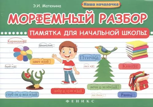 Морфемный разбор:памятка для начал.школы