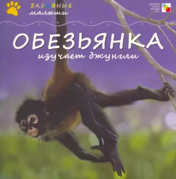 Обезьянка изучает джунгли / (мягк) (Забавные малыши). Бурмистрова Л. (Мозаика)
