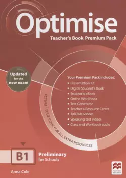Optimise B1. Teachers Book Premium Pack
