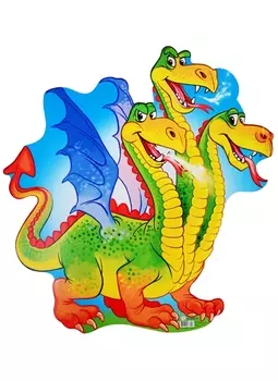 Плакат вырубной "Змей Горыныч"