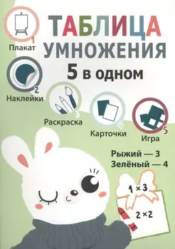 Пять в одном. Таблица умножения