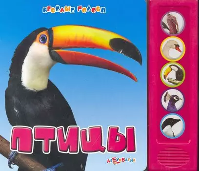 Птицы / (Веселые голоса) (картон) Петрова А. (Белфакс)