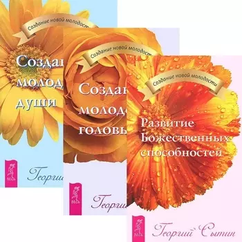 Развитие Божественных способностей Создание молодой головы души комплект из 3 книг