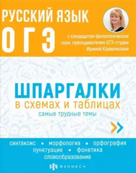 Русский язык. ОГЭ. Шпаргалки в схемах и таблицах