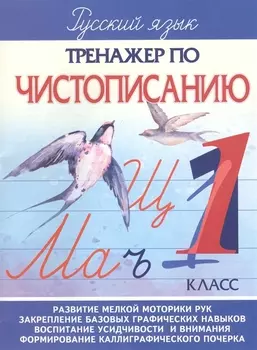Русский зык. 1 класс. Тренажер по чистописанию