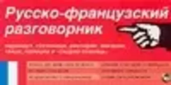Русско-французский разговорник: Карточка