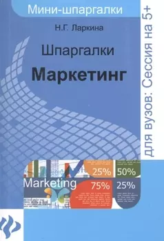 Шпаргалки Маркетинг