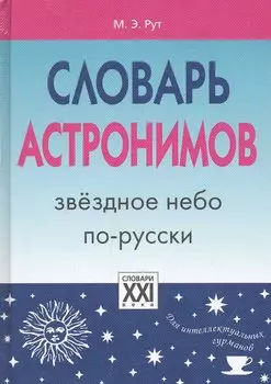 Словарь астронимов. Звёздное небо по-русски.
