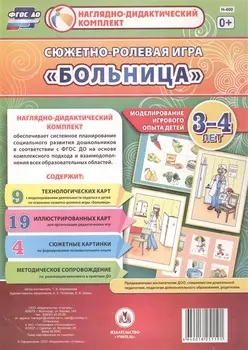 Сюжетно-ролевая игра "Больница". Моделирование игрового опыта детей 3-4 лет
