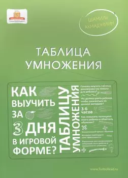 Таблица умножения: Как выучить таблицу умножения за 3 дня в игровой форме