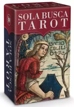 Таро мини Сола Буска/Mini Tarot Sola Busca (78 карт + инструкция)