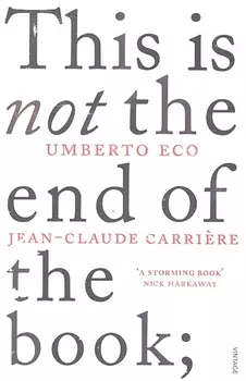 This is Not the End of the Book