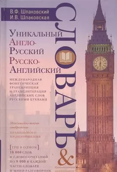 Уникальный англо-русский и русско-английский словарь и мини-разговорник. Международная фонетическая