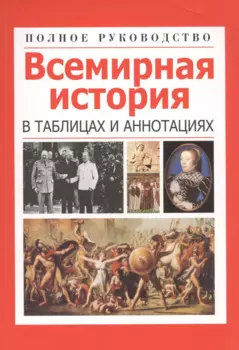 Всемирная история в таблицах и аннотациях