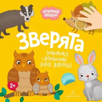 Зверята. Знакомимся с детенышами диких животных