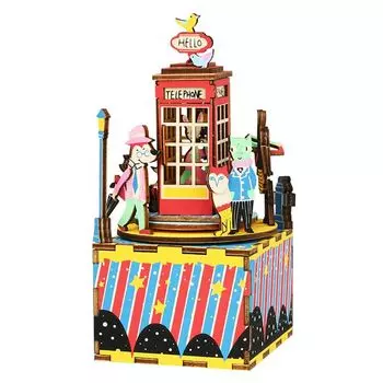 3D-пазл Телефонная будка