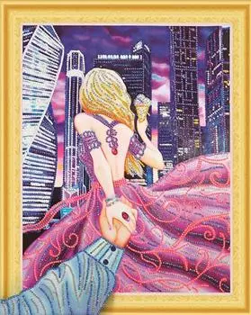 Алмазная вышивка 5D «Следуй за мной»