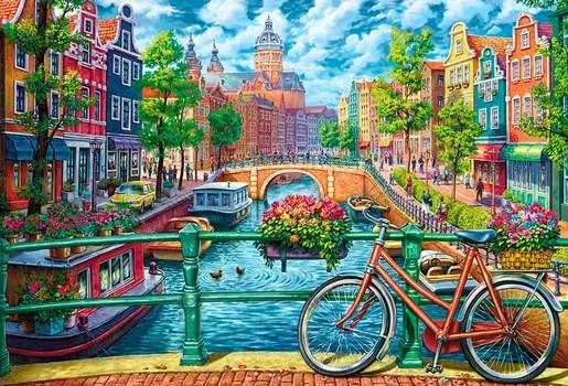 Алмазная вышивка «Амстердам»