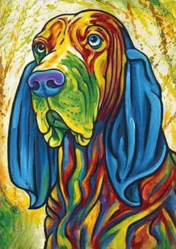 Алмазная вышивка «Бассет хаунд»