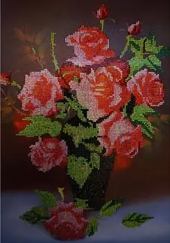 Алмазная вышивка «Букет роз»