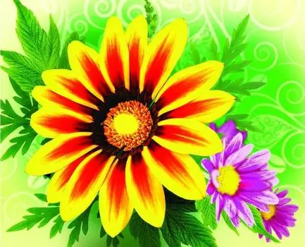 Алмазная вышивка «Цветочное настроение»