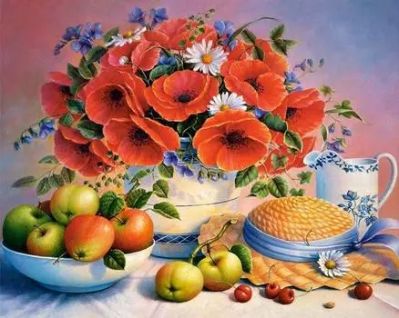 Алмазная вышивка «Дачный день»