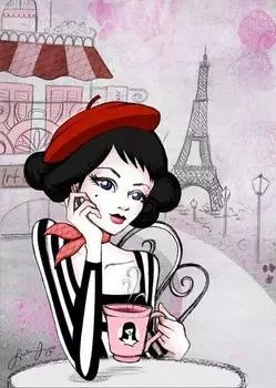 Алмазная вышивка «Город любви»