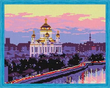 Алмазная вышивка «Храм Христа Спасителя»