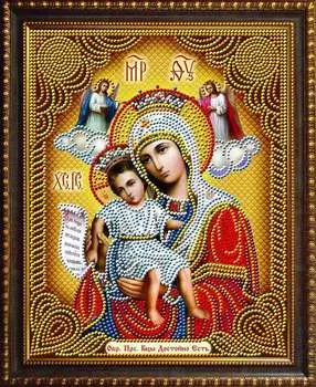 Алмазная вышивка «Икона Достойно есть»