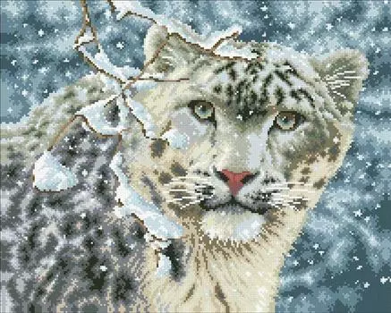 Алмазная вышивка «Ирбис»