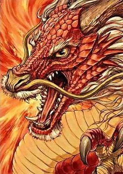 Алмазная вышивка «Китайский дракон»