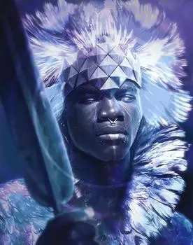 Алмазная вышивка «Король Африки»