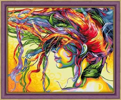 Алмазная вышивка «Краски ветра»