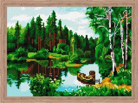 Алмазная вышивка «Лесной пейзаж»