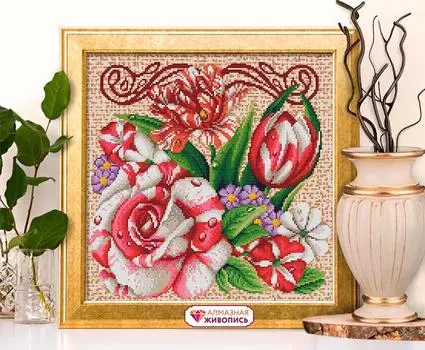 Алмазная вышивка «Мелроуз»