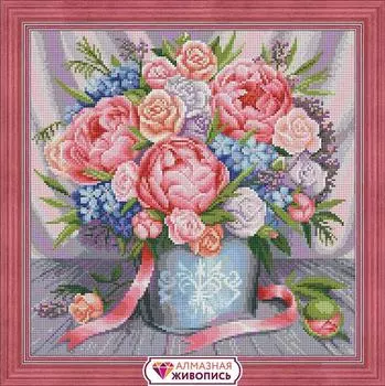 Алмазная вышивка «Милый букет»