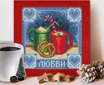 Алмазная вышивка «Пожелание любви»