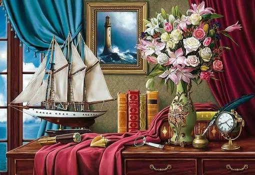 Алмазная вышивка «Путешественник»