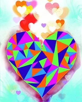 Алмазная вышивка «Сердце в Ваших руках»