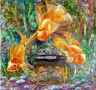 Алмазная вышивка «Симфония океана»