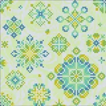 Алмазная вышивка «Снежинки»