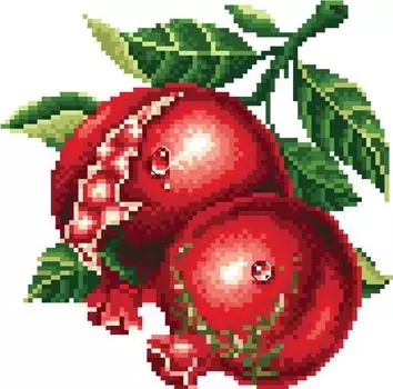 Алмазная вышивка «Спелый гранат»