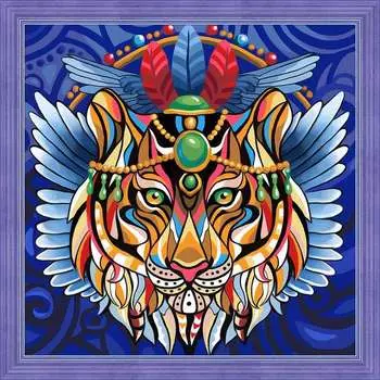 Алмазная вышивка «Тигриный талисман»